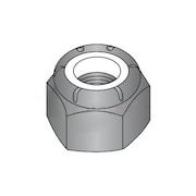 NEWPORT FASTENERS Nylon Insert Lock Nut, 5/16"-18, Steel, Black Oxide, 1000 PK 982825